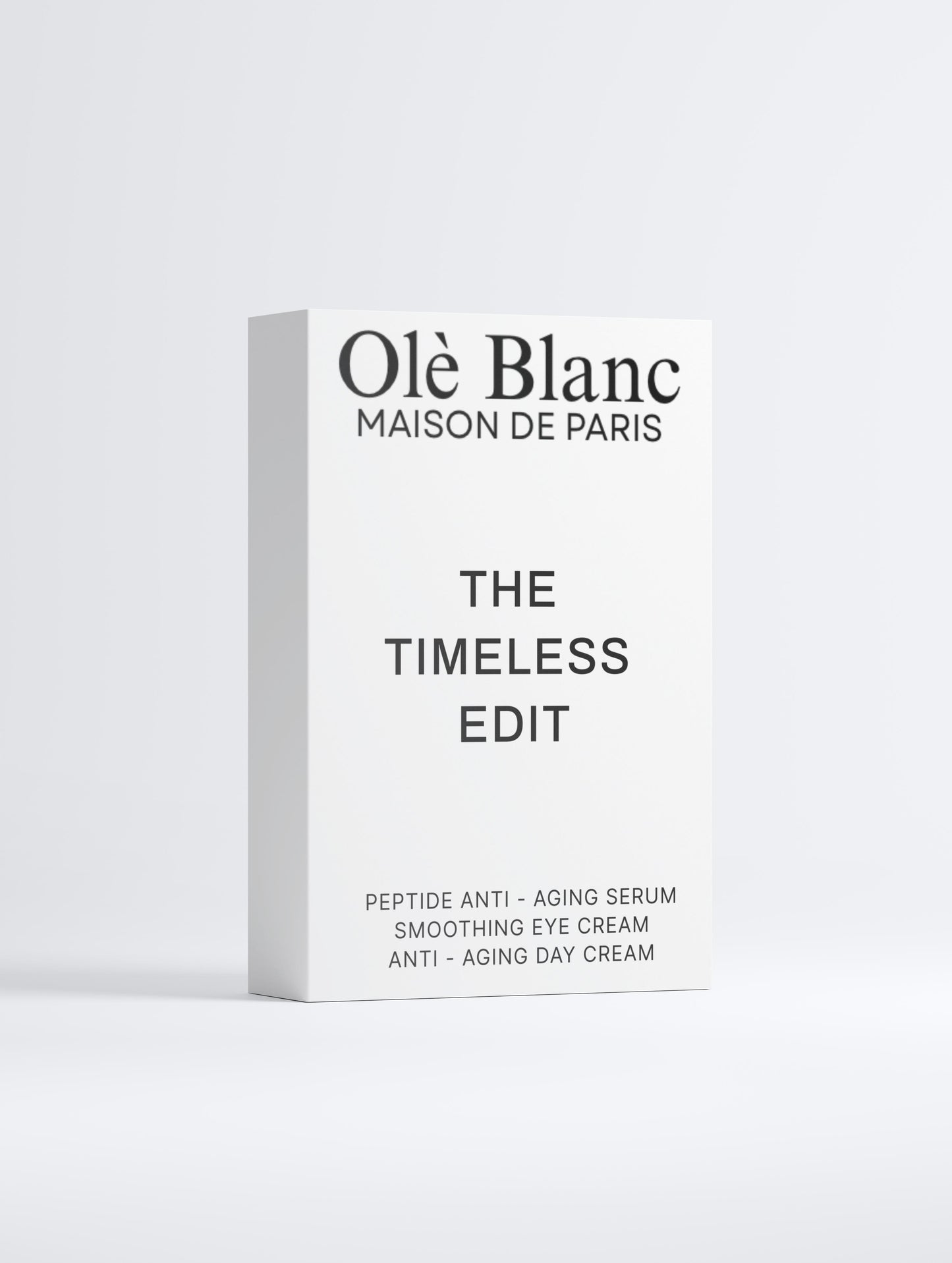 Olè Blanc The Timeless Edit - Anti-Ageing Collection