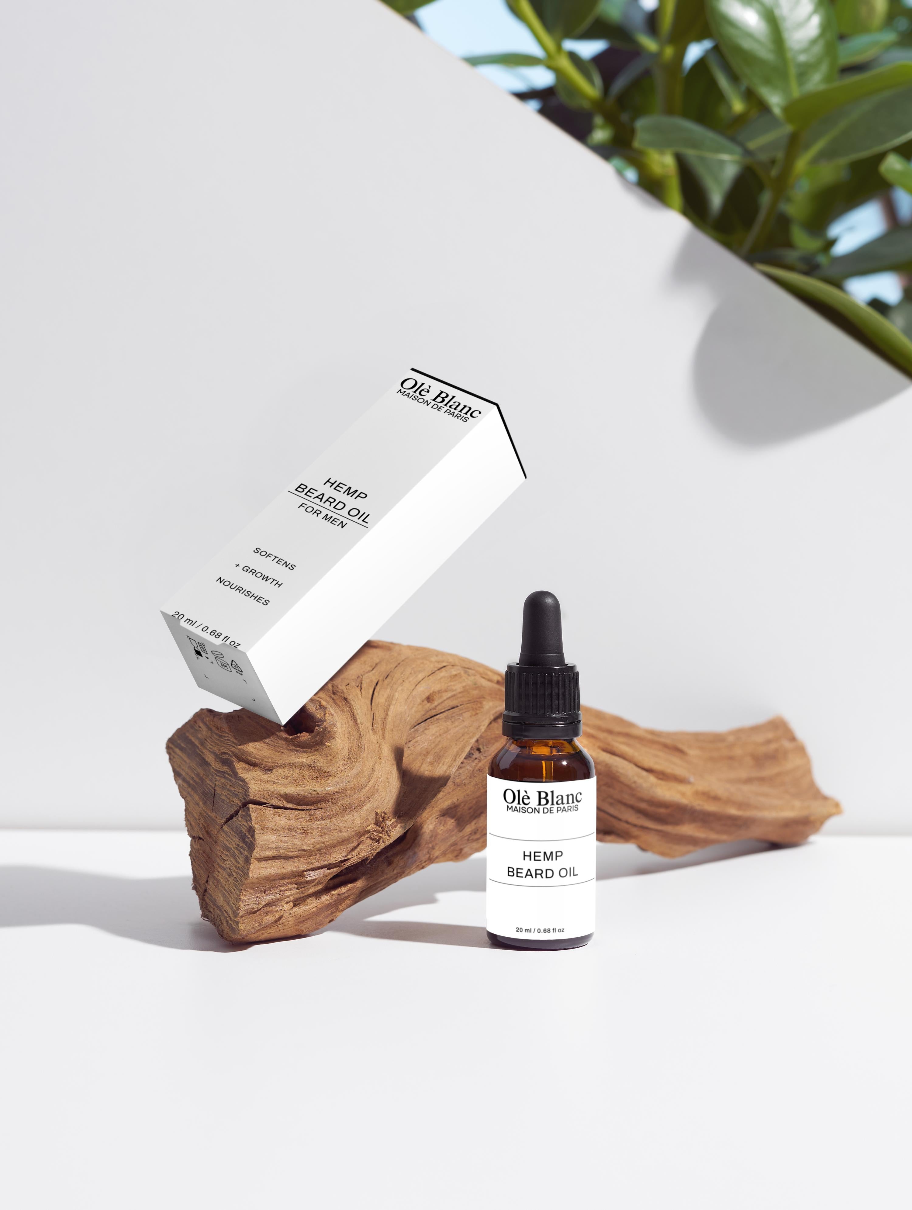 Olè Blanc Softening Beard Oil