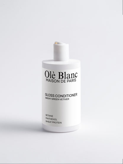 Olè Blanc Gloss Conditioner | Smoky Green Vetiver