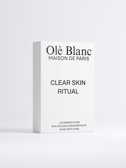 Olè Blanc Clear Skin Ritual Acne Care Collection
