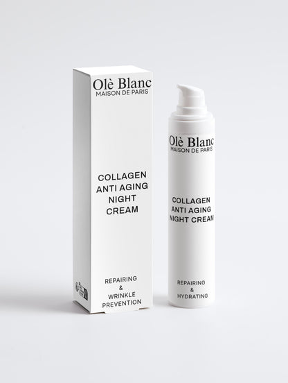 Olè Blanc Collagen Anti-Age Night Cream