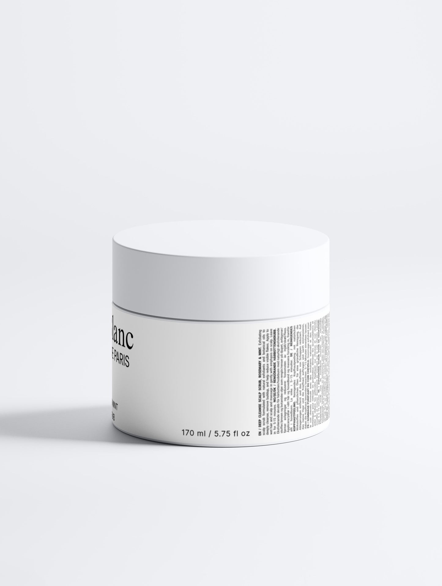 Olè Blanc Rosemary & Mint Deep Cleanse Scalp Scrub