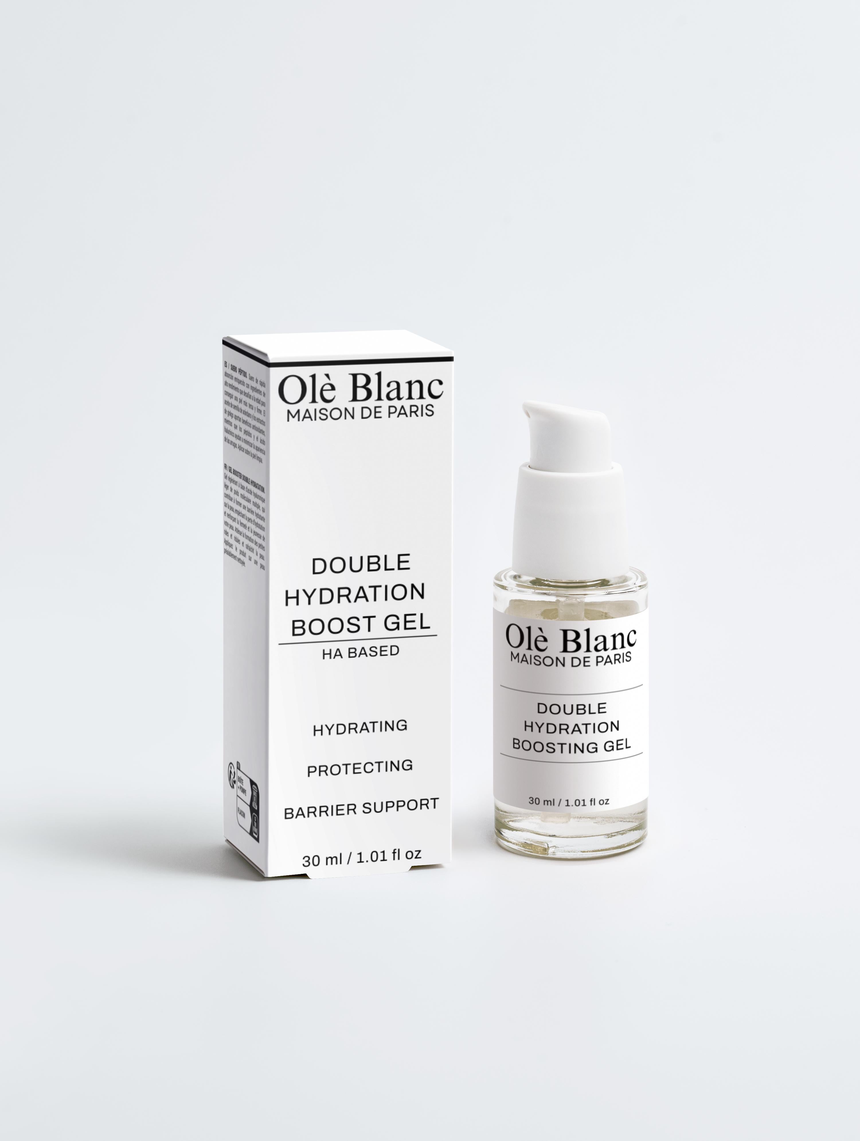 Olè Blanc Double Hydration Boost Gel + HA Complex