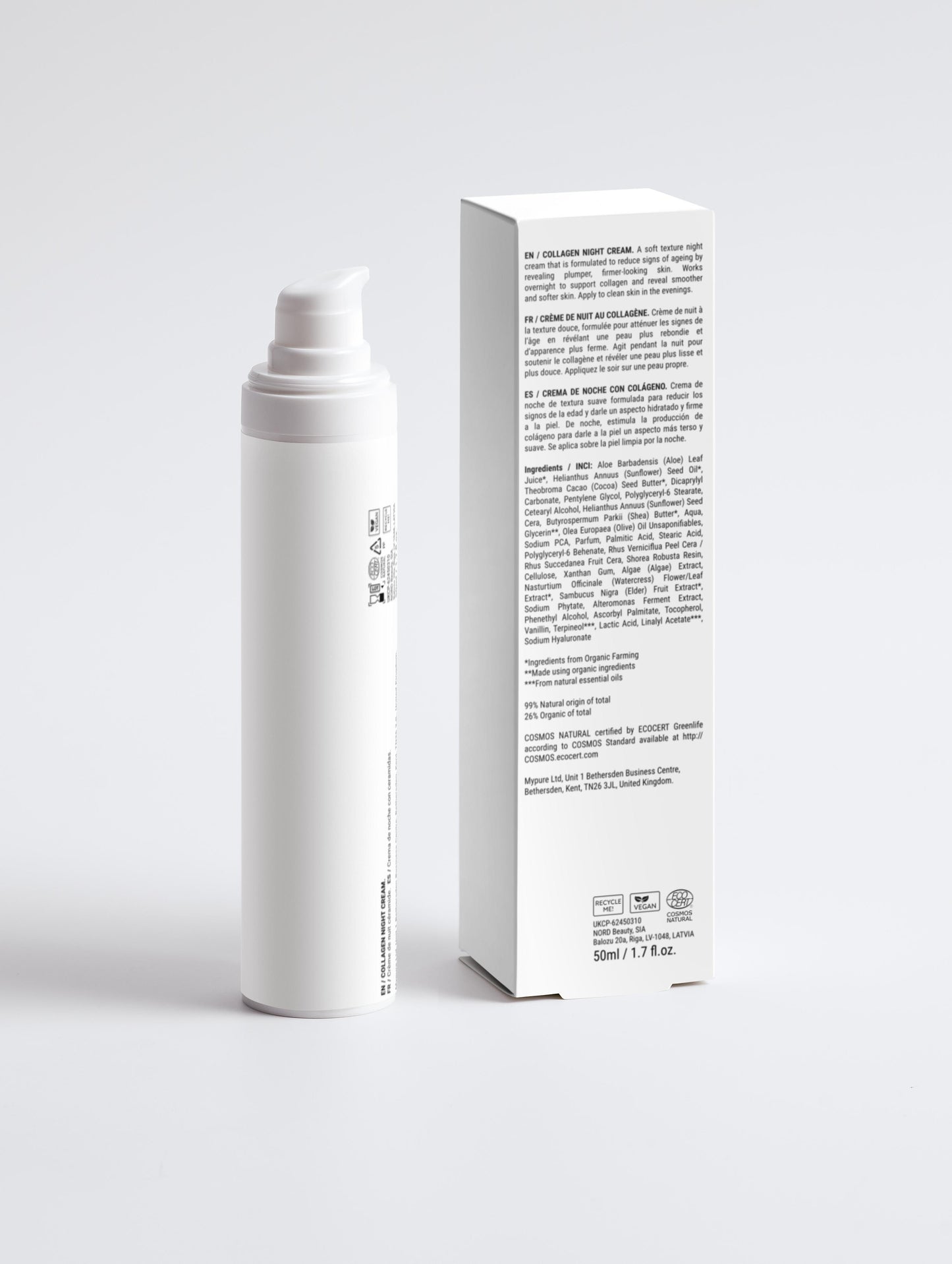 Olè Blanc Collagen Anti-Age Night Cream