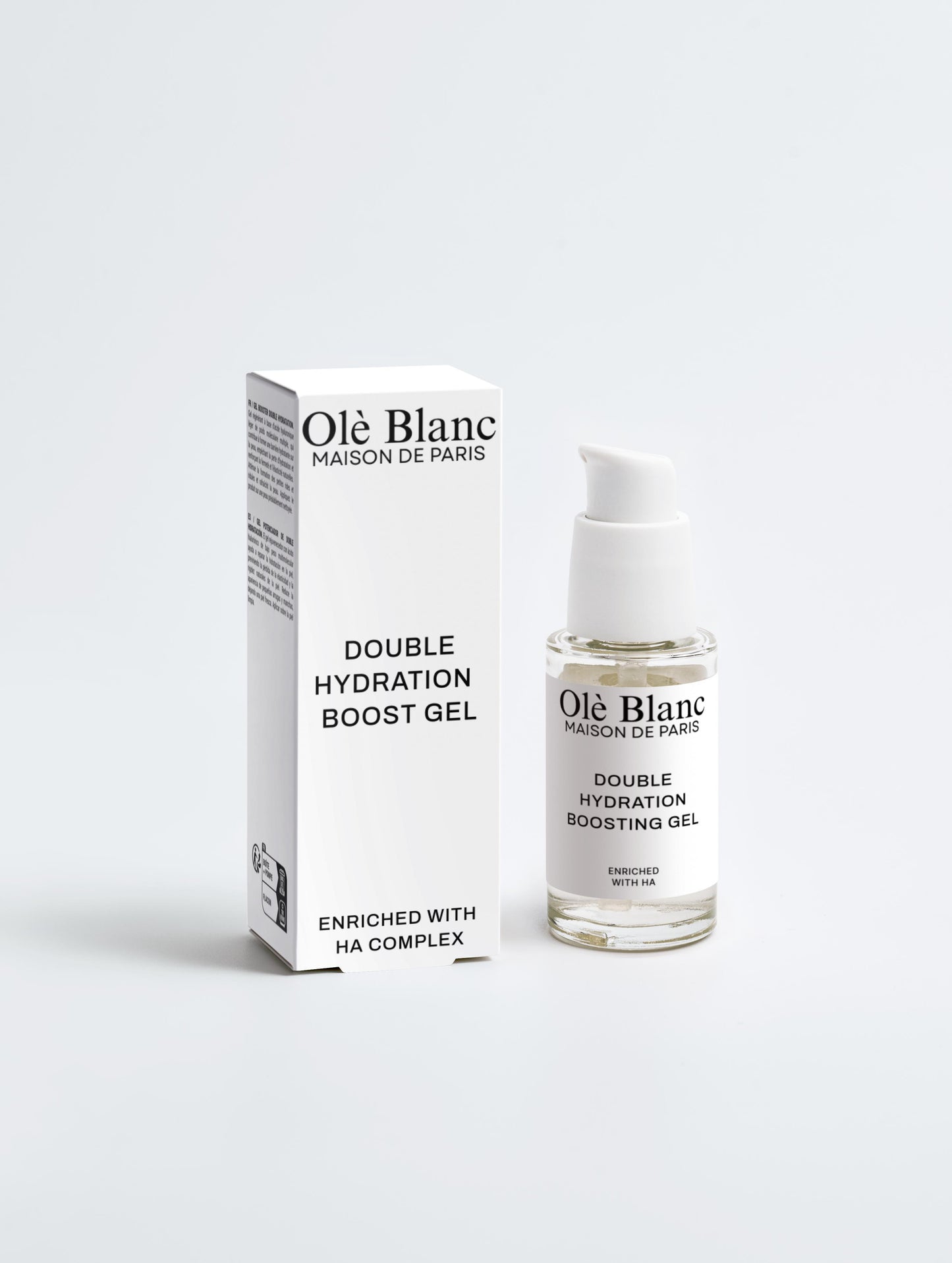 Olè Blanc Double Hydration Boost Gel + HA Complex
