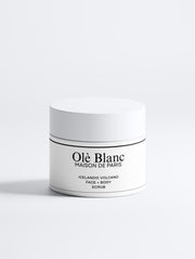 Olè Blanc Icelandic Volcano Face & Body Scrub